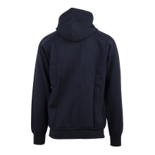 Kurtka z kapturem Yonex Full-Zip Logo Hoodie (mieszanka bawełny) granatowa męska